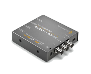 Mini Converter Audio to SDI 4K