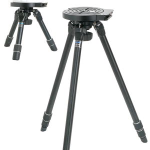 Trípodes de alta precisión de la marca Daiwa, conocidos por su estabilidad, durabilidad y diseño robusto. Ideales para fotógrafos y videógrafos profesionales que requieren un soporte confiable para cámaras y equipos de grabación en diversos entornos.