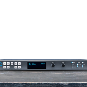 Frame synchronizer AJA FS-1 para conversión y sincronización profesional de señales de vídeo broadcast.