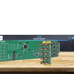 Tarjeta OpenGear AJA OG-3G-AMD para gestión profesional de audio embebido 3G-SDI.