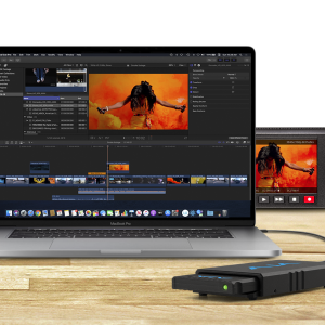 Unidad SSD AJA PAK para grabación profesional de vídeo UHD y 4K.
