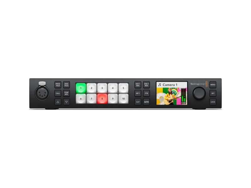 ATEM 1 M/E Constellation HD mezclador profesional SDI Full HD con arquitectura 1 M/E para producción multicámara broadcast.