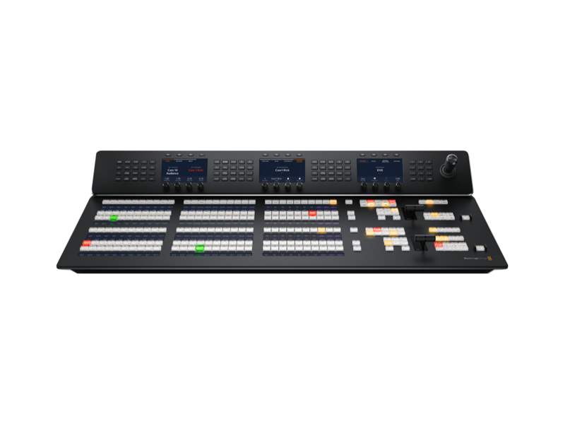ATEM 2 M/E Advanced Panel 30 panel profesional broadcast con 30 botones por fila y control avanzado para mezcladores ATEM.