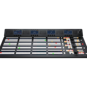 ATEM 4 M/E Advanced Panel 40 panel de control broadcast con 4 M/E, 40 botones por fila y T-bars profesionales para producción en directo.