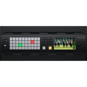 ATEM 4 M/E Constellation 4K Plus mezclador profesional SDI 4K con 80 entradas y 48 salidas para producción broadcast en directo.