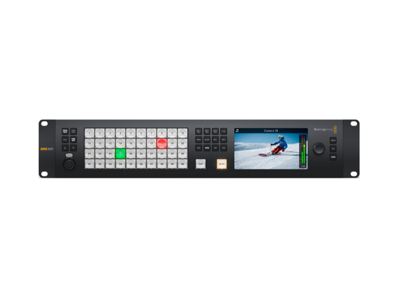ATEM 4 M/E Constellation 4K mezclador profesional SDI 4K con arquitectura 4 M/E para producción broadcast en directo.