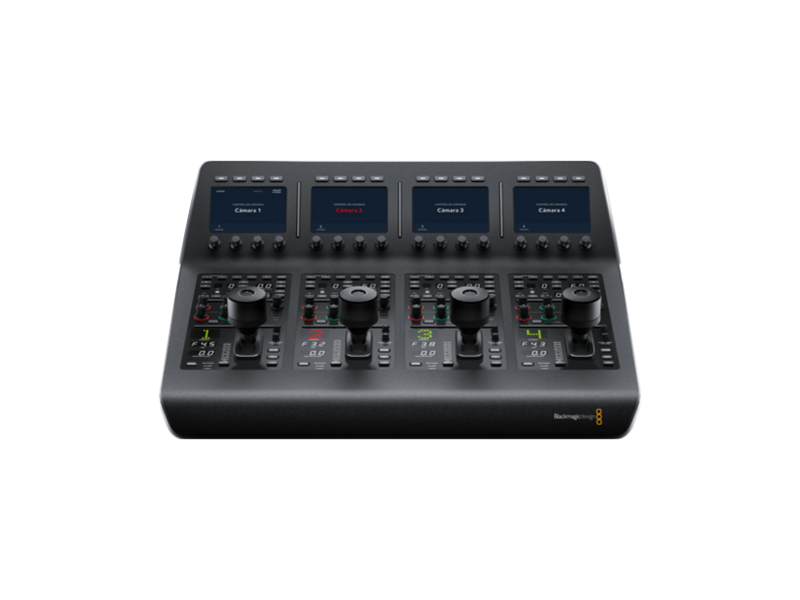 ATEM Camera Control Panel consola profesional para control remoto de múltiples cámaras en sistemas ATEM.