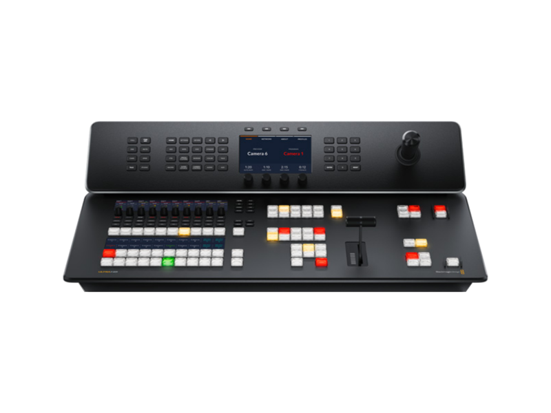 ATEM Television Studio 4K8 2TB mezclador profesional 4K con entradas SDI, grabación interna y streaming integrado para producción en directo.