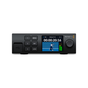 Conversor Blackmagic 2110 IP Converter 3x3G profesional para integración de vídeo IP SMPTE ST 2110 a SDI en entornos broadcast.