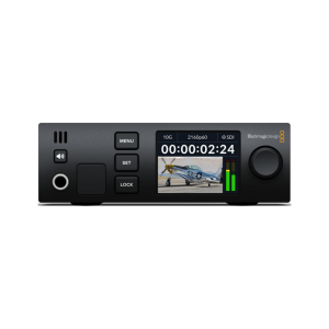 Conversor Blackmagic 2110 IP SDI to HDMI 12G profesional para monitorización de vídeo IP SMPTE ST 2110 y SDI en pantallas HDMI.