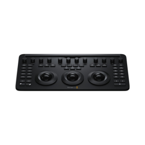 Blackmagic DaVinci Resolve Micro Color Panel panel compacto de corrección de color para DaVinci Resolve con controles básicos físicos.