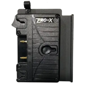 Placa PRO-X GP-A 3-Stud para cámara con alimentación continua y salida bi-pin.