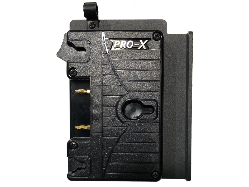 Placa PRO-X GP-A 3-Stud para cámara con alimentación continua y salida bi-pin.