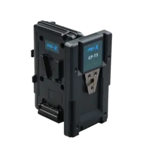 PRO-X GP-TS adaptador hotswap V-Mount para cámaras profesionales.