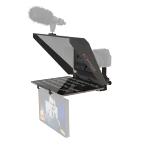 Teleprompter Fortinge NOA III para tabletas de hasta 13 pulgadas con cristal 70/30, compatible con cámaras DSLR y ENG.