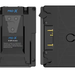 PRO-X S-GP-A MINI adaptador V-Mount a Gold Mount.
