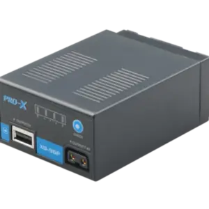 Batería PRO-X XD-96P de 96 Wh compatible con cámaras Panasonic DV, con salida P-Tap y puerto USB.