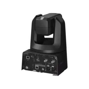 Cámara PTZ Canon CR-N500 con sensor CMOS tipo 1.0, zoom óptico 15x, salida 12G-SDI y conectividad IP profesional para retransmisiones y producción audiovisual avanzada.