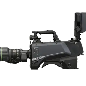 Cámara de estudio Panasonic AK-HC3900GSJ con sensor MOS de 11,14 MP, montura B4, HDR, transmisión por fibra óptica y actualización opcional a 4K.