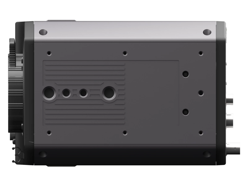 Cámara Panasonic AK-UBX100 tipo Box Camera con sensor MOS de 19,29 MP, montura B4, doble 12G-SDI y conectividad IP profesional.