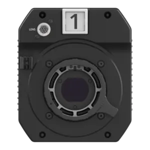 Cámara Panasonic AK-UBX100 tipo Box Camera con sensor MOS de 19,29 MP, montura B4, doble 12G-SDI y conectividad IP profesional.