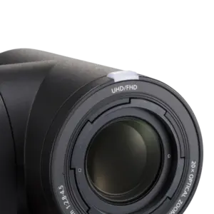 Cámara PTZ Panasonic AW-UE150A 4K con sensor MOS de tipo 1,0", zoom óptico 20x, NDI® High Bandwidth, 12G-SDI, fibra óptica y Auto Tracking integrado.