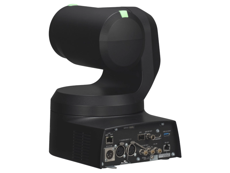 Cámara PTZ Panasonic AW-UE160 4K con sensor MOS de 1", zoom óptico 20x, PDAF, AI Auto Framing, 12G-SDI, NDI®, SRT y PoE++.