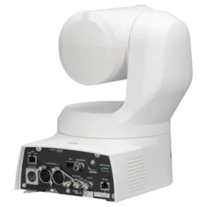 Cámara PTZ Panasonic AW-UE160 4K con sensor MOS de 1", zoom óptico 20x, PDAF, AI Auto Framing, 12G-SDI, NDI®, SRT y PoE++.
