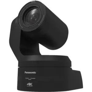 Cámara PTZ Panasonic AW-UE150A 4K con sensor MOS de tipo 1,0", zoom óptico 20x, NDI® High Bandwidth, 12G-SDI, fibra óptica y Auto Tracking integrado.