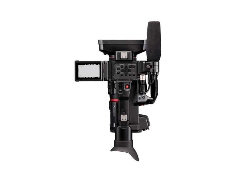 Videocámara Panasonic AG-CX370 4K UHD con sensor MOS de 1", salida 12G-SDI, NDI® HX2, GENLOCK, zoom óptico 20x y conectividad IP profesional.