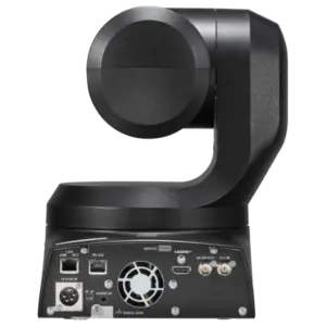 Cámara PTZ Panasonic AW-HE145 Full HD con sensor MOS de 1", zoom óptico 20x, salidas 3G-SDI, HDMI, transmisión IP y alimentación PoE++.