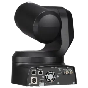 Cámara PTZ Panasonic AW-HE145 Full HD con sensor MOS de 1", zoom óptico 20x, salidas 3G-SDI, HDMI, transmisión IP y alimentación PoE++.