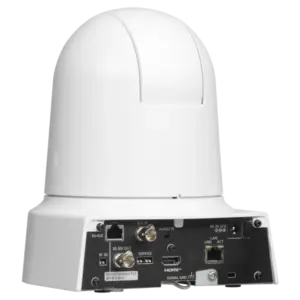Cámara PTZ Panasonic AW-UE80 4K UHD con zoom óptico 24x, NDI®, SRT, FreeD, salidas 3G-SDI, HDMI, IP y alimentación PoE++.