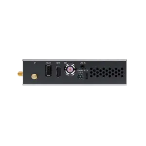 Codificador portátil Kiloview P3 Mini con tecnología 4G Bonding, entradas 3G-SDI, HDMI y USB, compatible con NDI® HX, SRT, H.265 y streaming profesional.