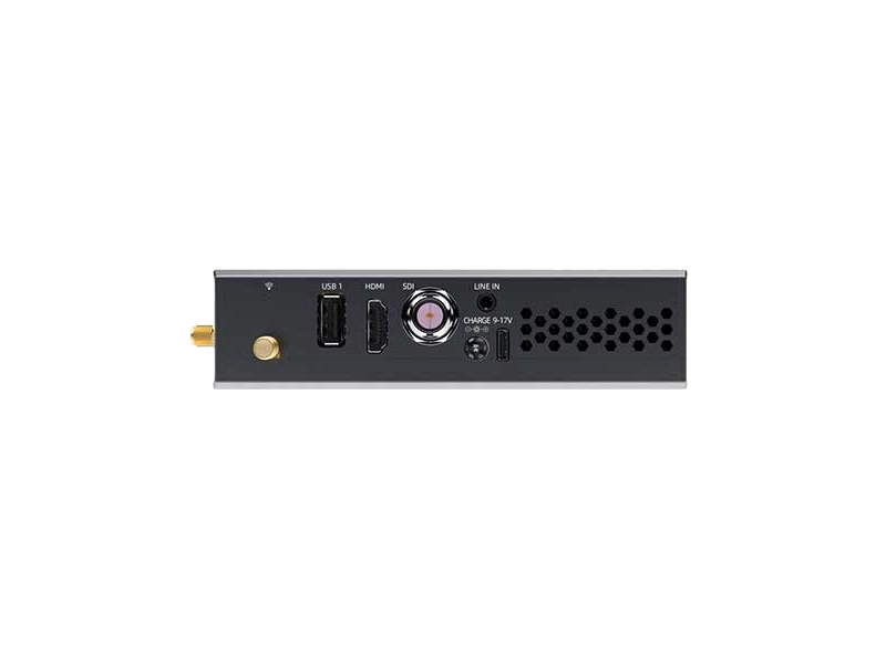 Codificador portátil Kiloview P3 Mini con tecnología 4G Bonding, entradas 3G-SDI, HDMI y USB, compatible con NDI® HX, SRT, H.265 y streaming profesional.