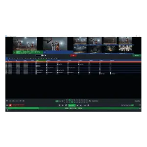 Software profesional vMix para producción de vídeo en directo, streaming, realización multicámara y producción broadcast con diferentes opciones de licencia.