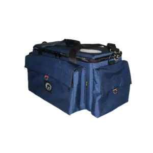 Bolsa profesional Working Easy A35 de Cordura® para cámaras de vídeo, con interior acolchado, paneles rígidos, bolsillos y correa de hombro.