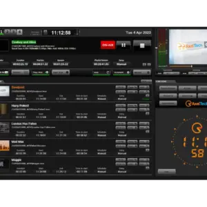 Axel Technology XPlayout, software profesional de automatización broadcast Channel In A Box para televisión con reproducción multiformato, SDI, NDI® e IP.