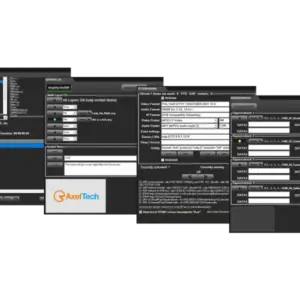 Axel Technology XPlayout, software profesional de automatización broadcast Channel In A Box para televisión con reproducción multiformato, SDI, NDI® e IP.
