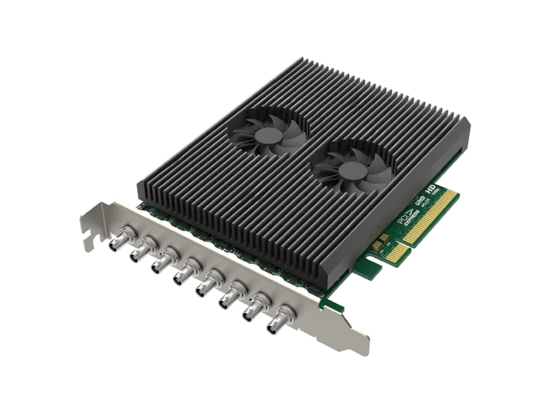 Tarjeta de captura Magewell Pro Capture Dual SDI 4K Plus con dos entradas 12G-SDI, captura DCI 4K y procesamiento profesional de vídeo.