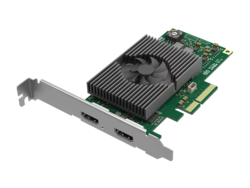 Tarjeta de captura Magewell Pro Capture HDMI 4K Plus LT con entrada HDMI 2.0, captura DCI 4K, HDR10 y procesamiento profesional de vídeo.