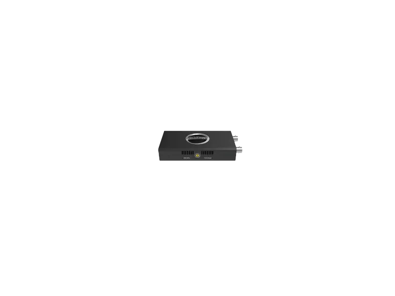 Magewell Pro Convert 12G SDI 4K Plus, codificador NDI profesional con entrada 12G-SDI 4K60, salida loop-through y conexión Ethernet Gigabit.