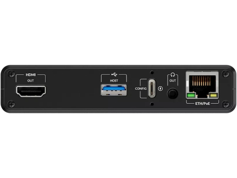 Magewell Pro Convert IP to HDMI 4K, decodificador profesional de vídeo IP con salida HDMI 4K60 y soporte para NDI, SRT, RIST y otros protocolos.