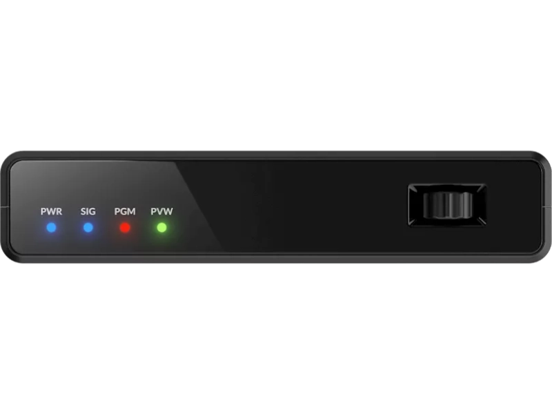 Magewell Pro Convert IP to HDMI 4K, decodificador profesional de vídeo IP con salida HDMI 4K60 y soporte para NDI, SRT, RIST y otros protocolos.