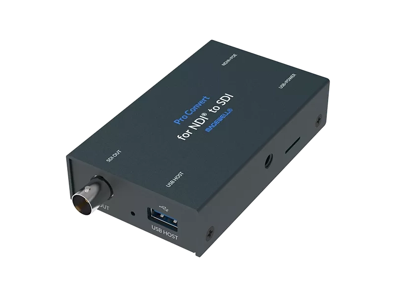 Magewell Pro Convert for NDI to SDI, conversor profesional de señales NDI e IP a salida SDI 3G para producción audiovisual.
