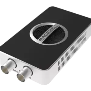 Magewell USB Capture SDI 4K Pro con entrada y loop-through 12G-SDI y conexión USB 3.2 Gen 2x2 para captura profesional de vídeo 4K.