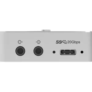 Magewell USB Capture SDI 4K Pro con entrada y loop-through 12G-SDI y conexión USB 3.2 Gen 2x2 para captura profesional de vídeo 4K.