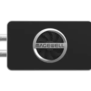 Magewell USB Capture SDI 4K Pro con entrada y loop-through 12G-SDI y conexión USB 3.2 Gen 2x2 para captura profesional de vídeo 4K.