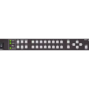 Multiviewer profesional FOR-A MV-1620HSA 1U con 16 entradas 3G-SDI, HD-SDI, SD-SDI y vídeo compuesto para monitorización broadcast.