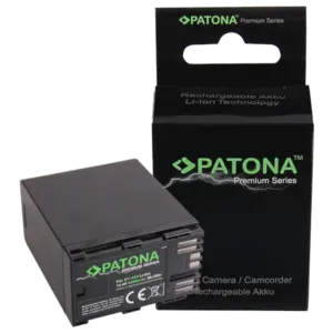 Batería PATONA Premium BP-A60 de 6900 mAh y 99,4 Wh compatible con cámaras Canon EOS C200, C300 Mark II y XF705.